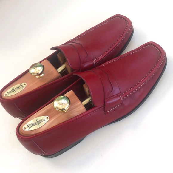 Salvatore Ferragamo Men\'s Red Shoes Size 8.5 main image 12